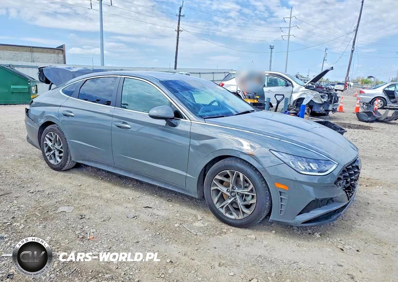 2020 Hyundai Sonata Sel VIN:5NPEF4JA2LH061313 - 4