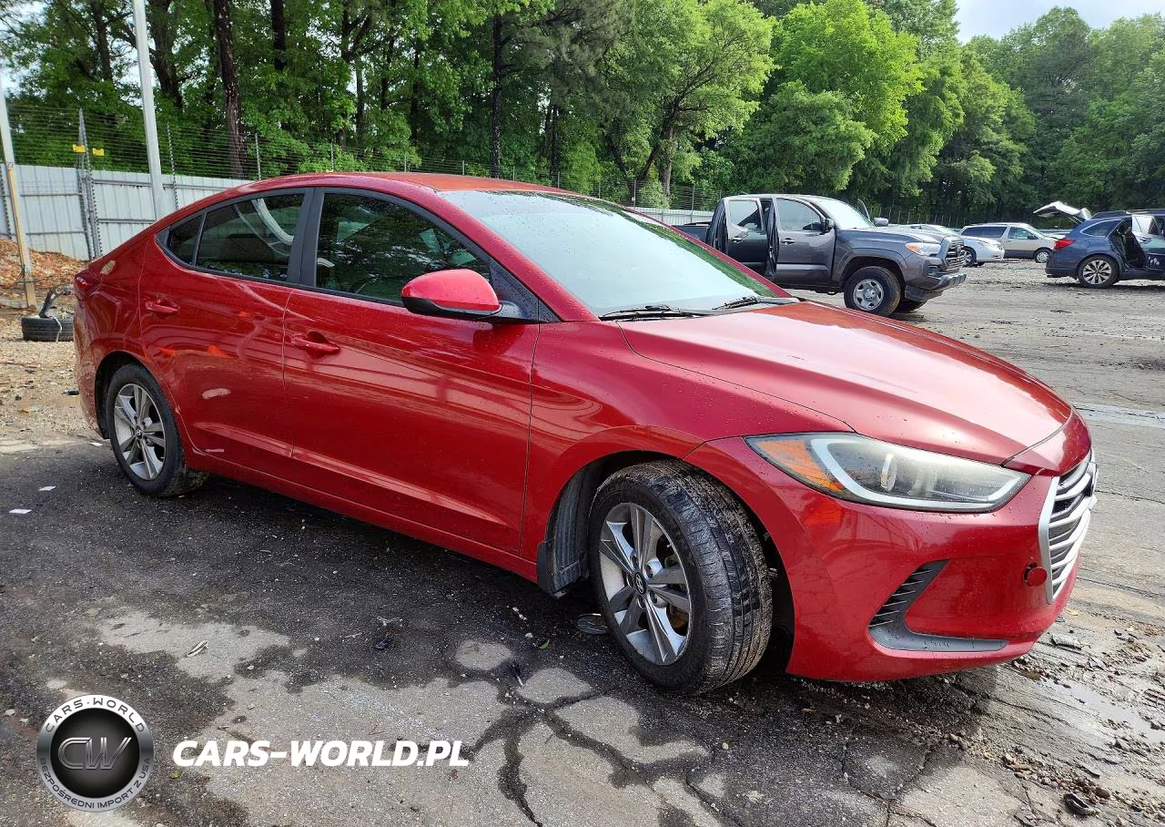 2017 Hyundai Elantra Se VIN:KMHD84LF8HU171418 - 4