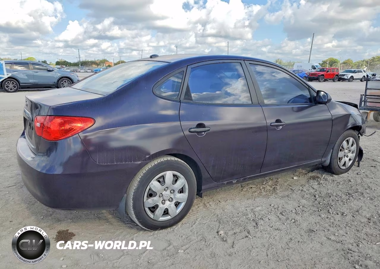 2007 Hyundai Elantra Gls VIN:KMHDU46D17U205378 - 3