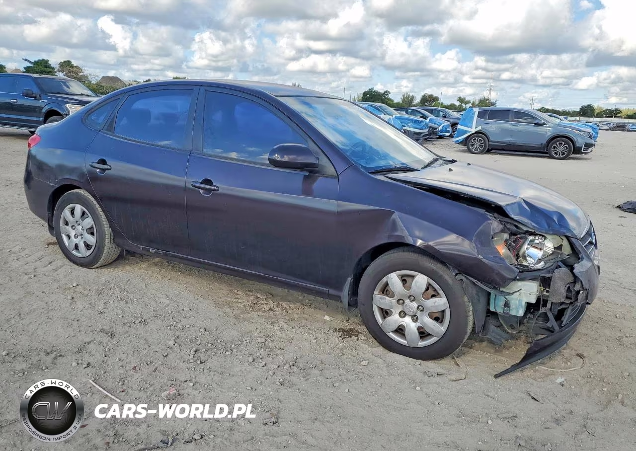 2007 Hyundai Elantra Gls VIN:KMHDU46D17U205378 - 4