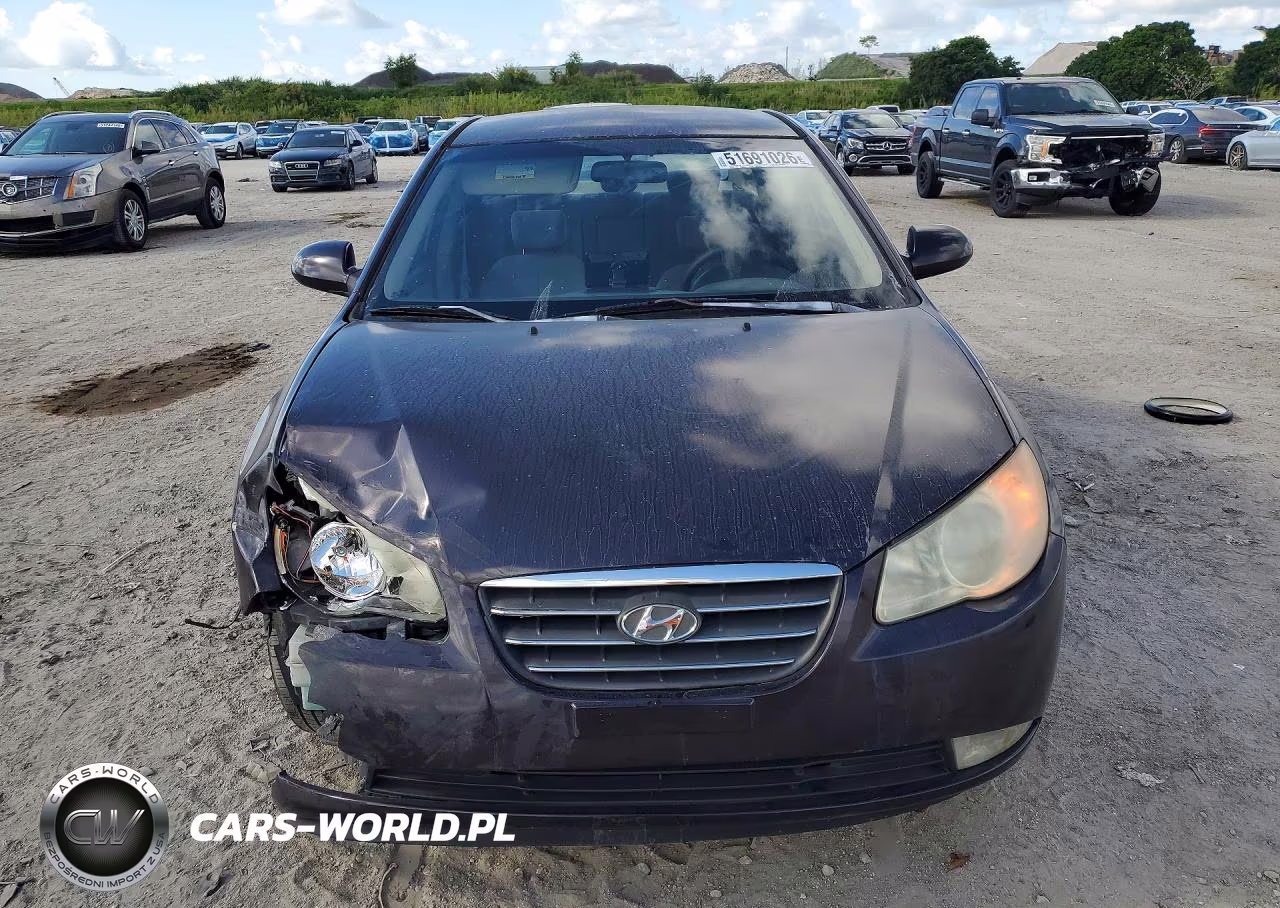 2007 Hyundai Elantra Gls VIN:KMHDU46D17U205378 - 5