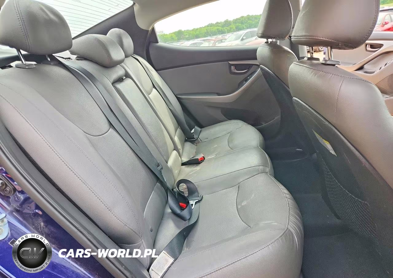2013 Hyundai Elantra Limited VIN:5NPDH4AE3DH156831 - 10