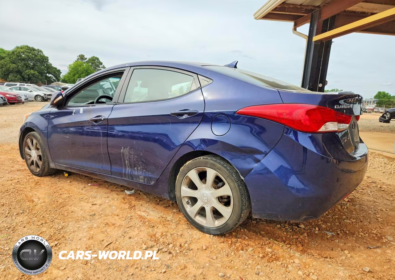 2013 Hyundai Elantra Limited VIN:5NPDH4AE3DH156831 - 2