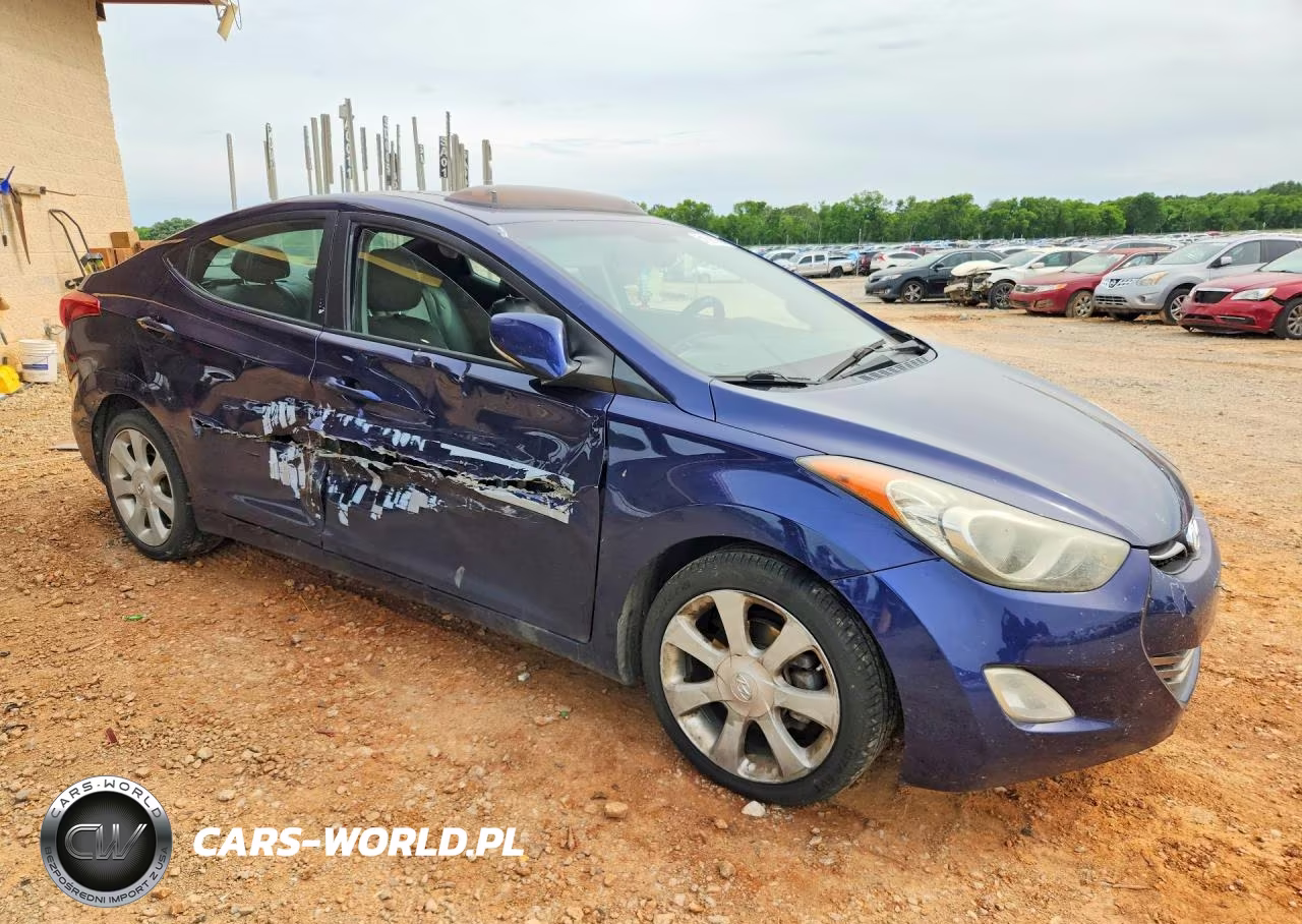 2013 Hyundai Elantra Limited VIN:5NPDH4AE3DH156831 - 4