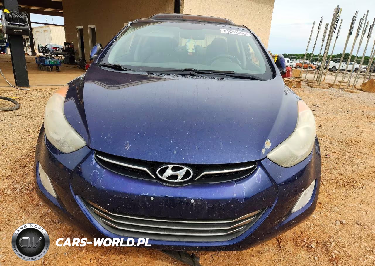 2013 Hyundai Elantra Limited VIN:5NPDH4AE3DH156831 - 5