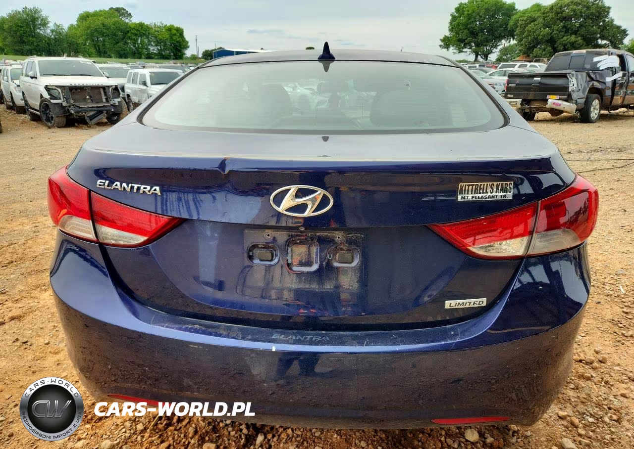 2013 Hyundai Elantra Limited VIN:5NPDH4AE3DH156831 - 6