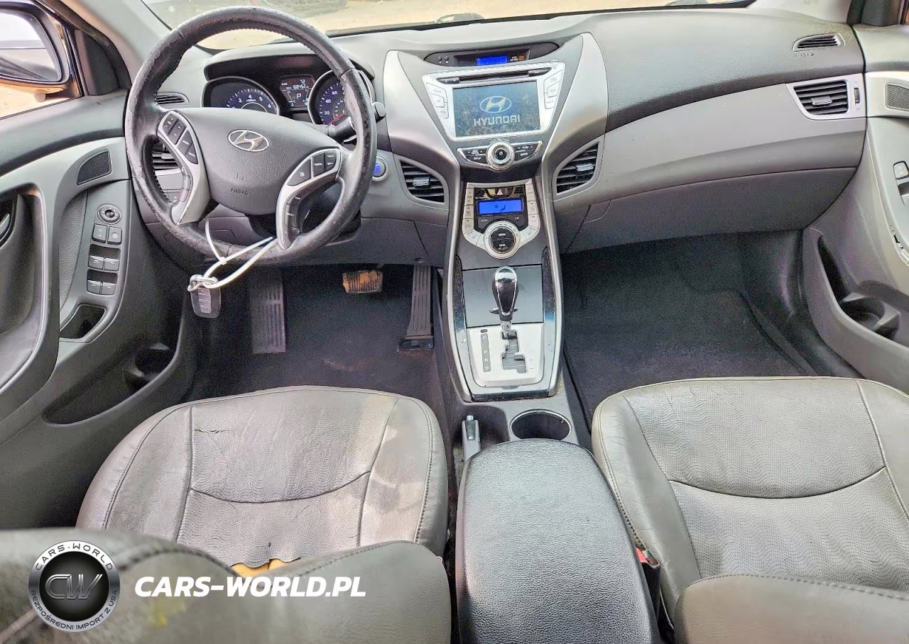 2013 Hyundai Elantra Limited VIN:5NPDH4AE3DH156831 - 8