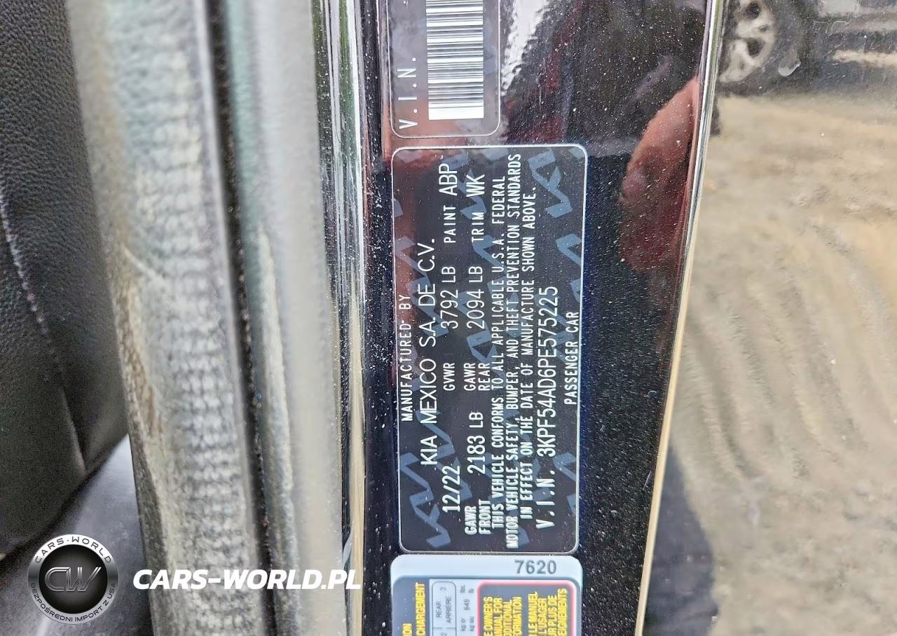 2023 Kia Forte Gt Line VIN:3KPF54AD6PE575225 - 12