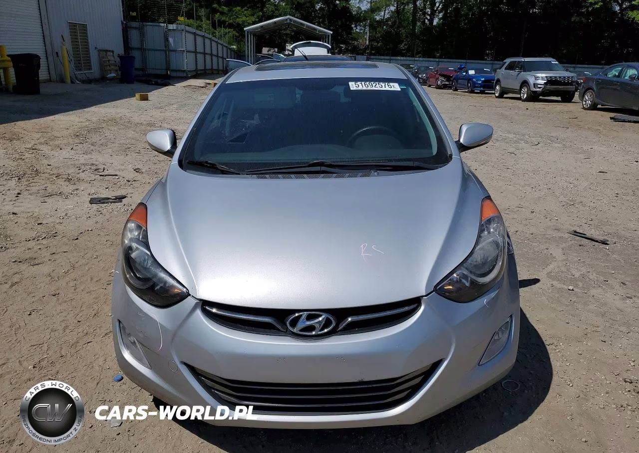 2012 Hyundai Elantra Limited VIN:KMHDH4AEXCU352121 - 5