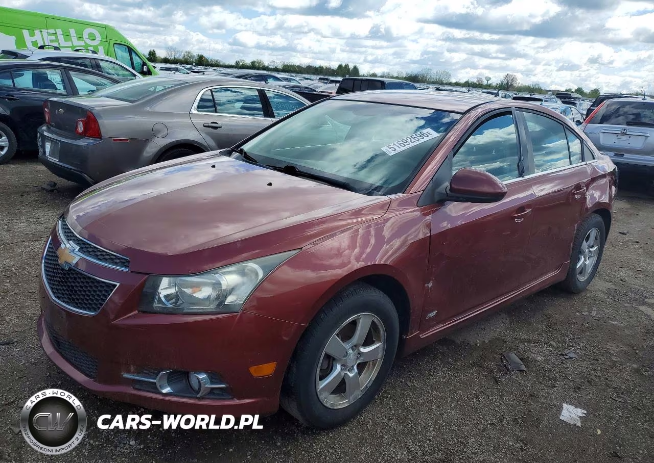 2012 Chevrolet Cruze Lt – zdjęcie 1 z 12