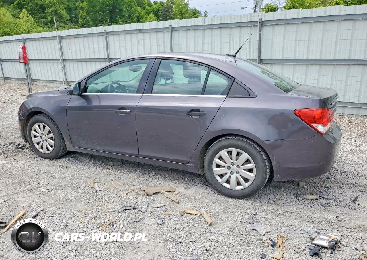 2011 Chevrolet Cruze Lt VIN:1G1PF5S90B7191010 - 2