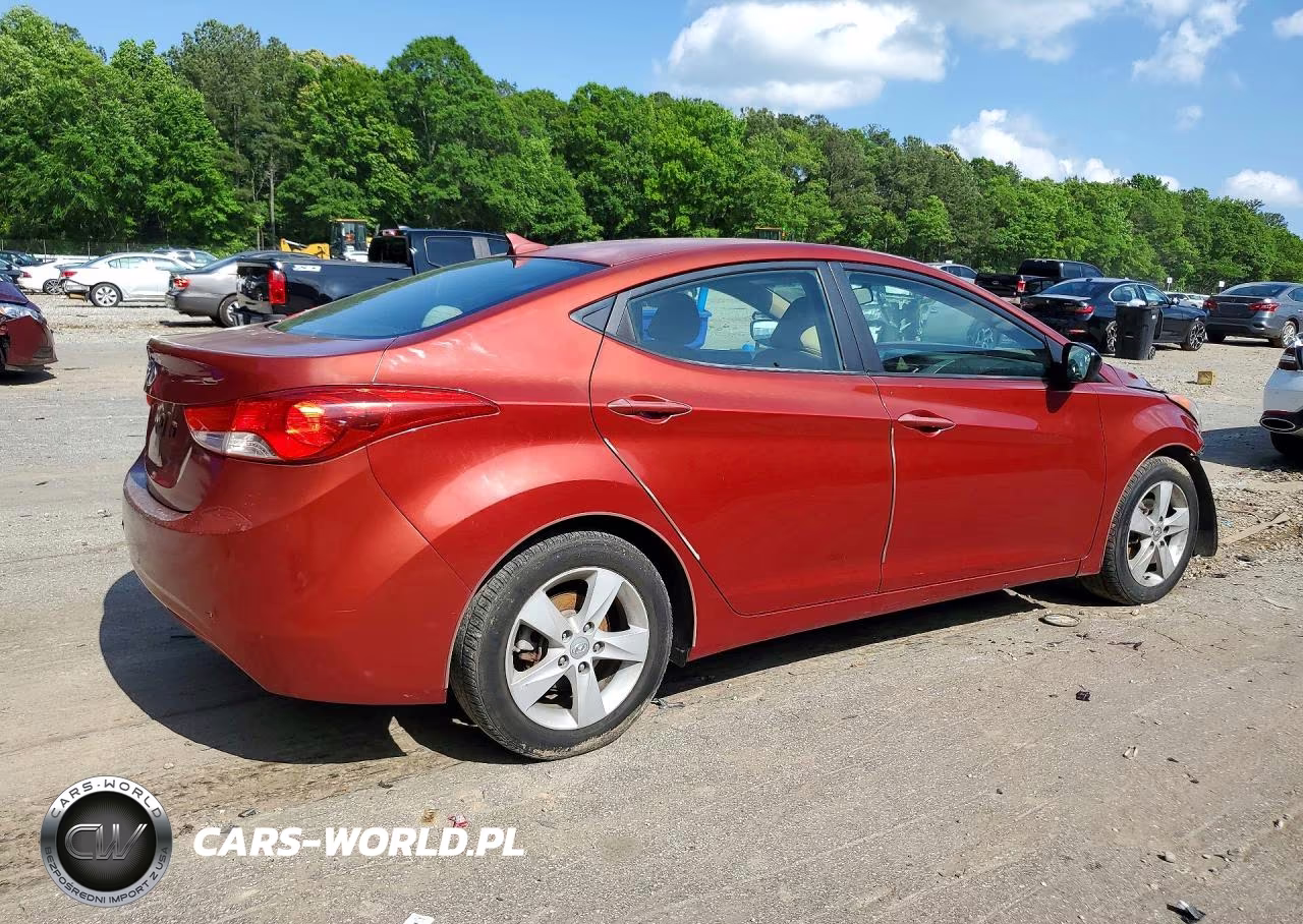 2011 Hyundai Elantra Gls VIN:KMHDH4AE3BU146797 - 3