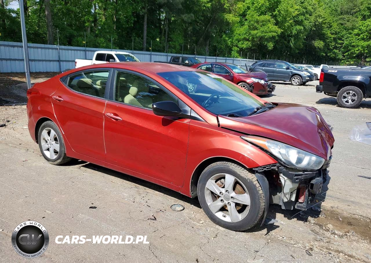 2011 Hyundai Elantra Gls VIN:KMHDH4AE3BU146797 - 4