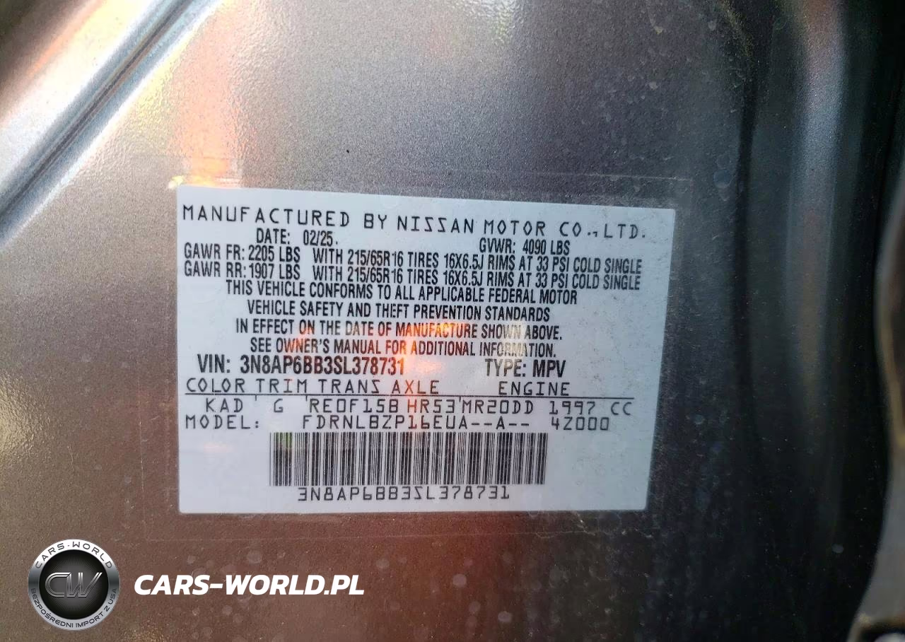 2025 Nissan Kicks S VIN:3N8AP6BB3SL378731 - 13