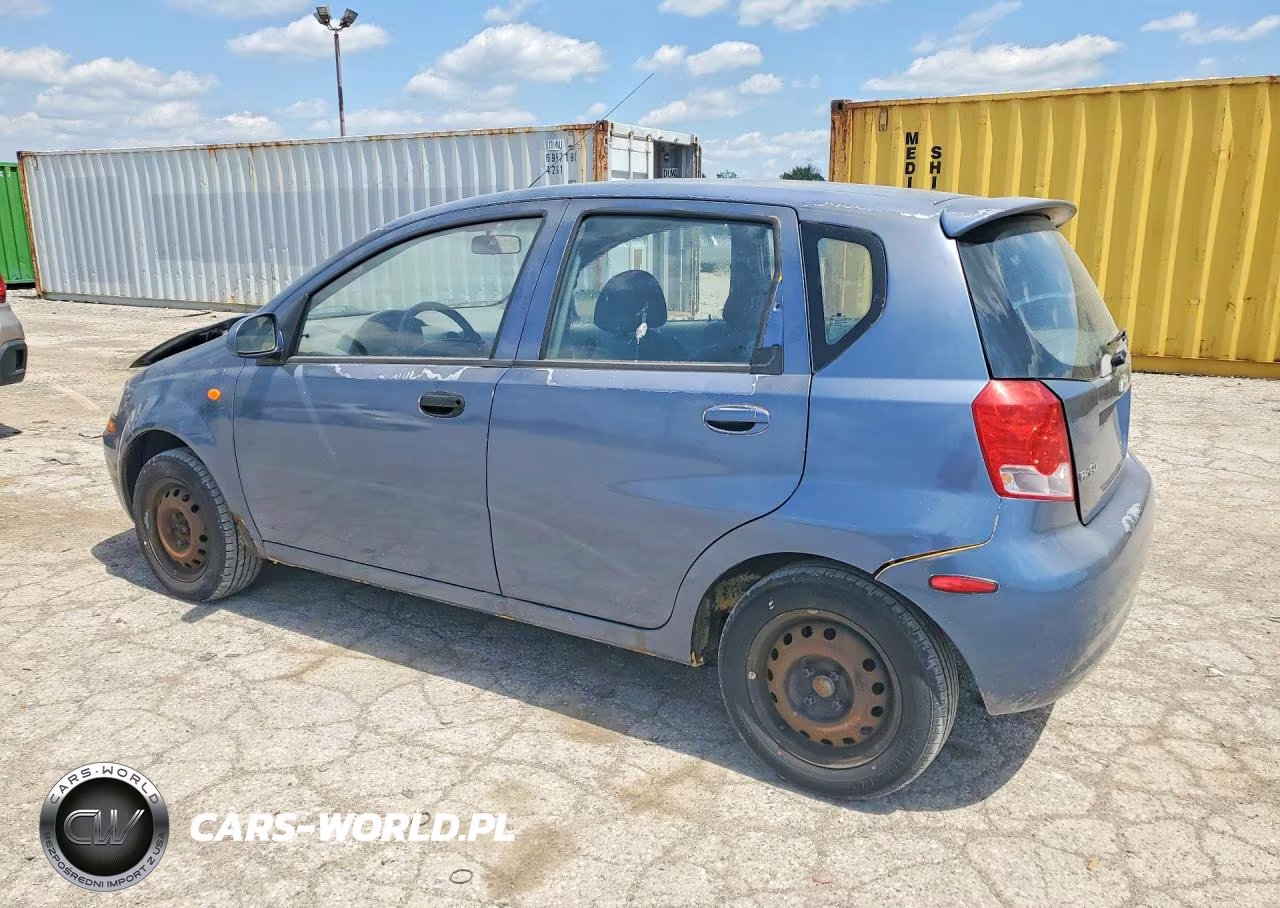 2004 Chevrolet Aveo VIN:KL1TD62644B253832 - 2