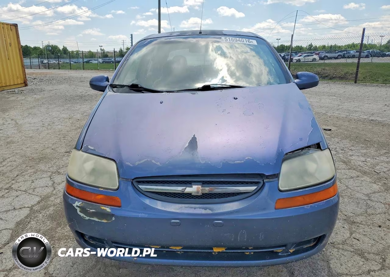 2004 Chevrolet Aveo VIN:KL1TD62644B253832 - 5