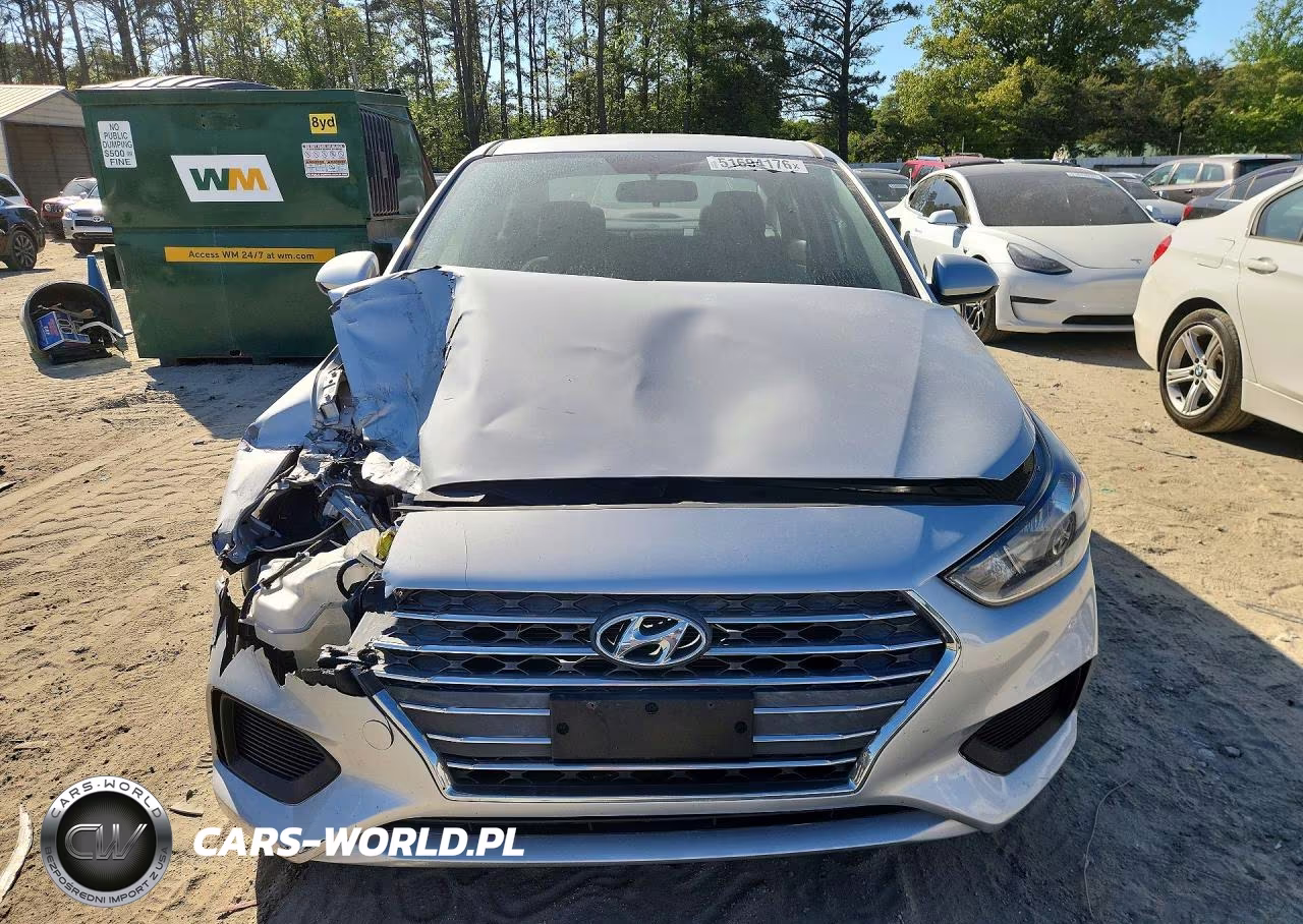 2019 Hyundai Accent Se VIN:3KPC24A31KE065361 - 5