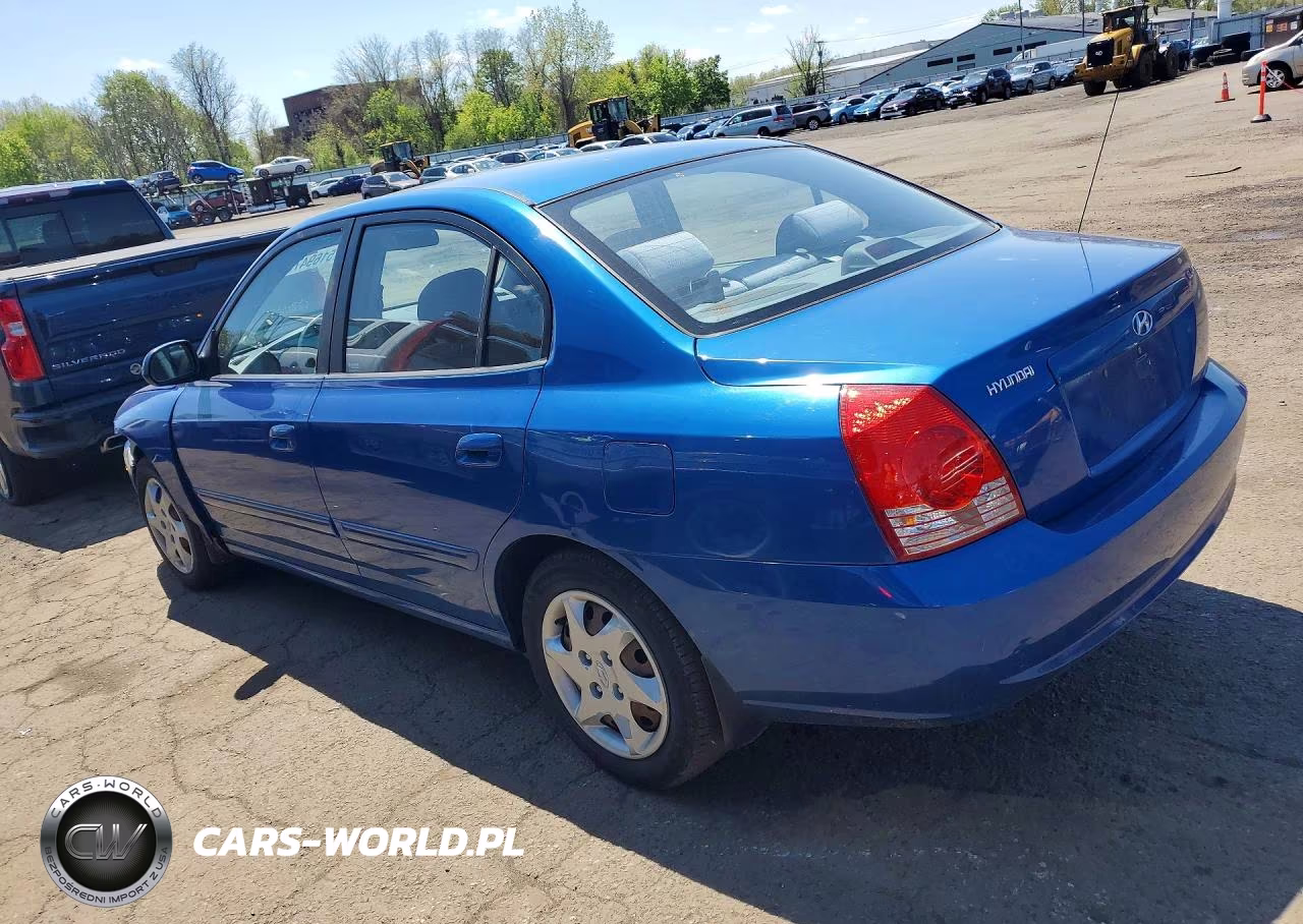 2006 Hyundai Elantra Gls VIN:KMHDN46D26U356225 - 2