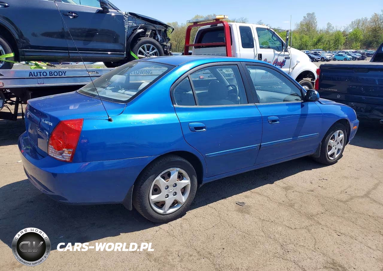 2006 Hyundai Elantra Gls VIN:KMHDN46D26U356225 - 3