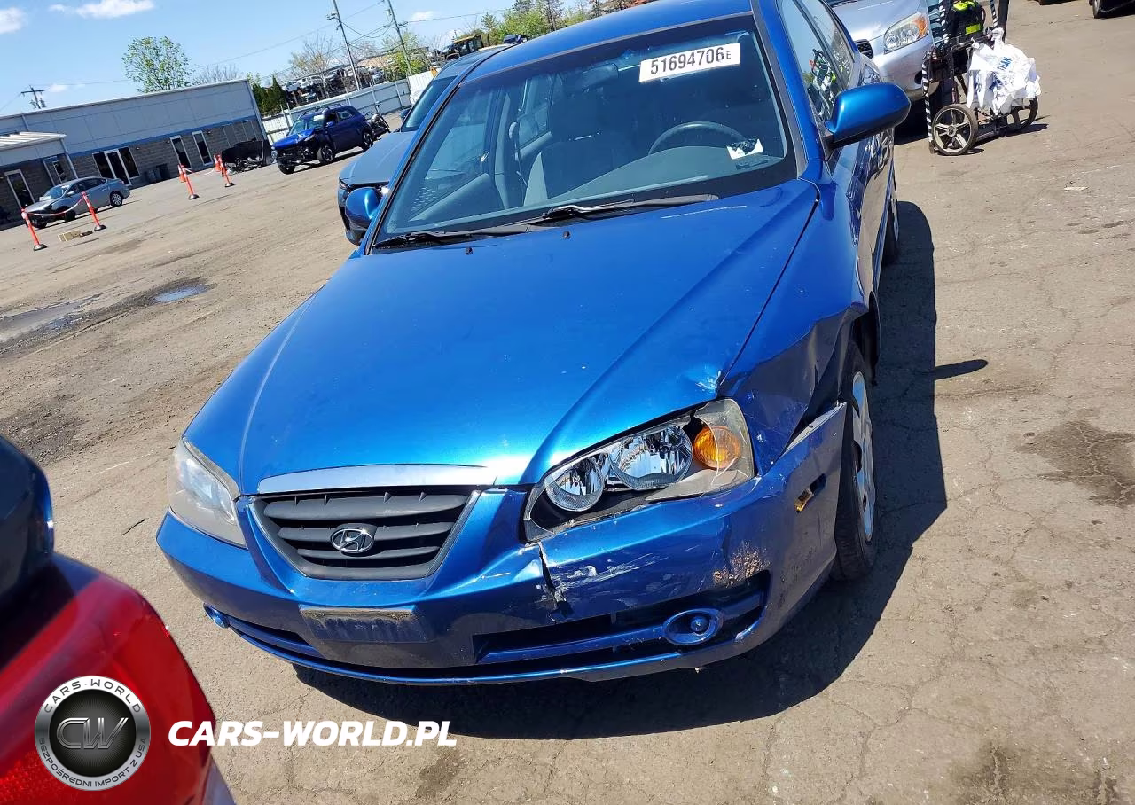 2006 Hyundai Elantra Gls VIN:KMHDN46D26U356225 - 5