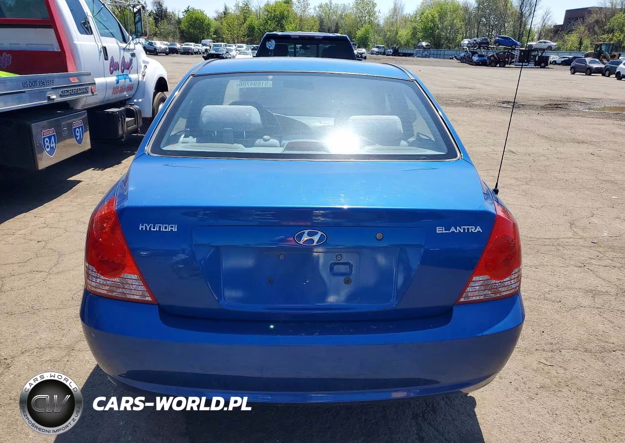2006 Hyundai Elantra Gls VIN:KMHDN46D26U356225 - 6