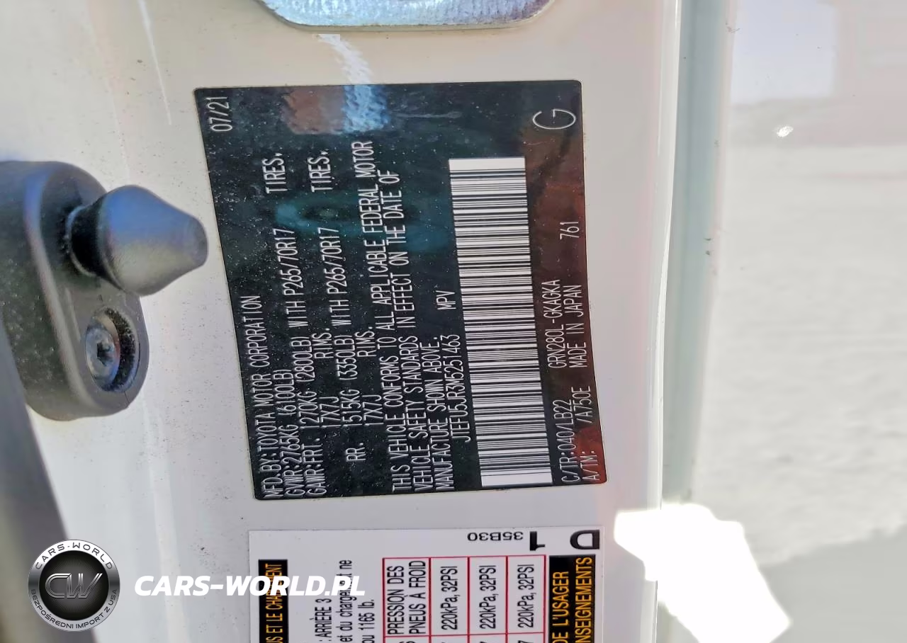 2021 Toyota 4Runner Sr5 Premium VIN:JTEFU5JR3M5251463 - 13
