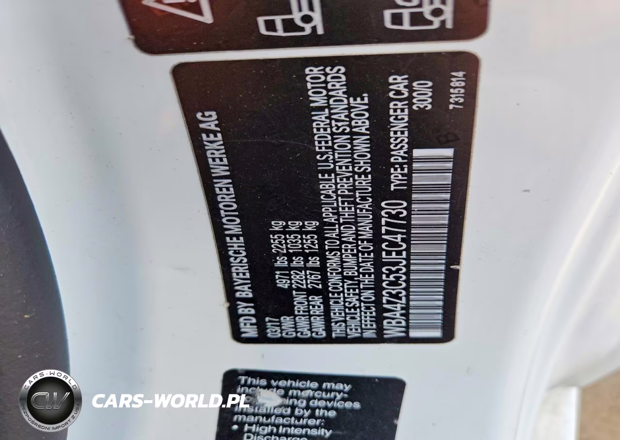 2018 BMW 430Xi VIN:WBA4Z3C53JEC47730 - 12
