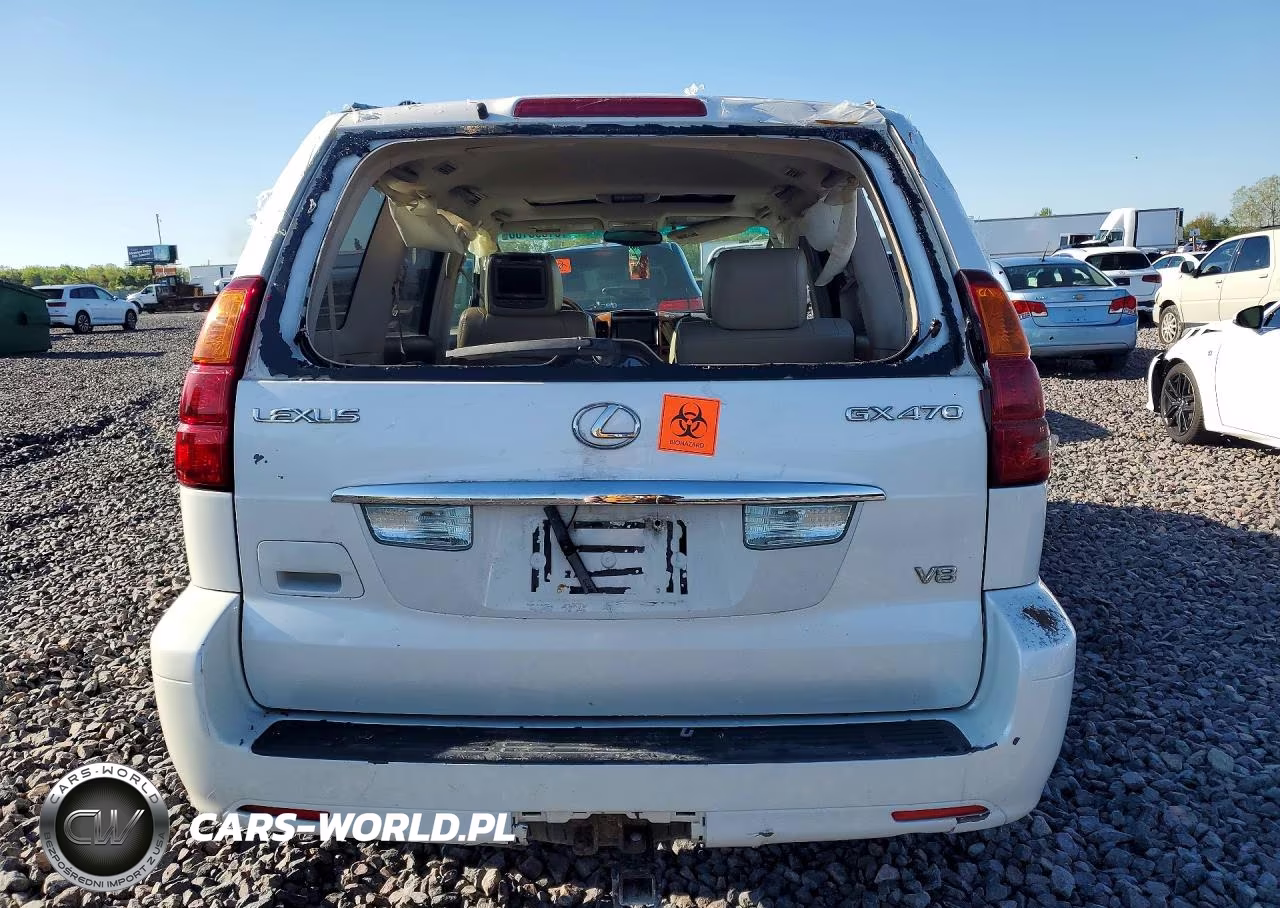 2004 Lexus Gx 470 VIN:JTJBT20X240054038 - 6