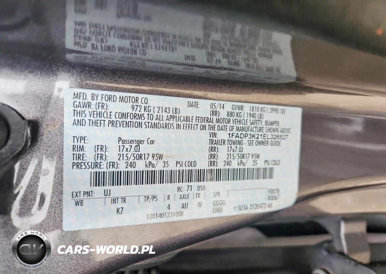 2014 Ford Focus Se VIN:1FADP3K21EL326527 - 12