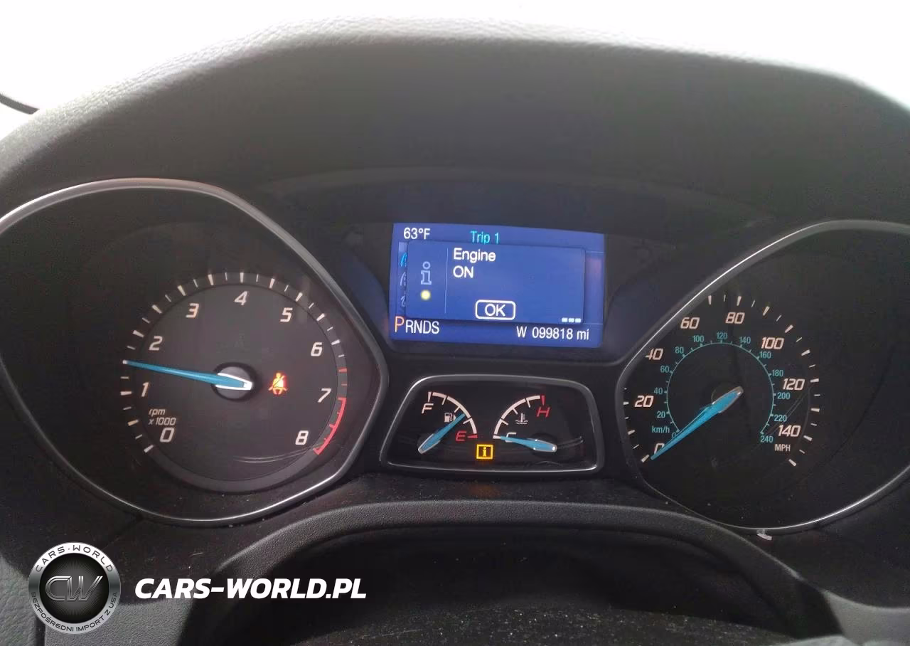 2014 Ford Focus Se VIN:1FADP3K21EL326527 - 9