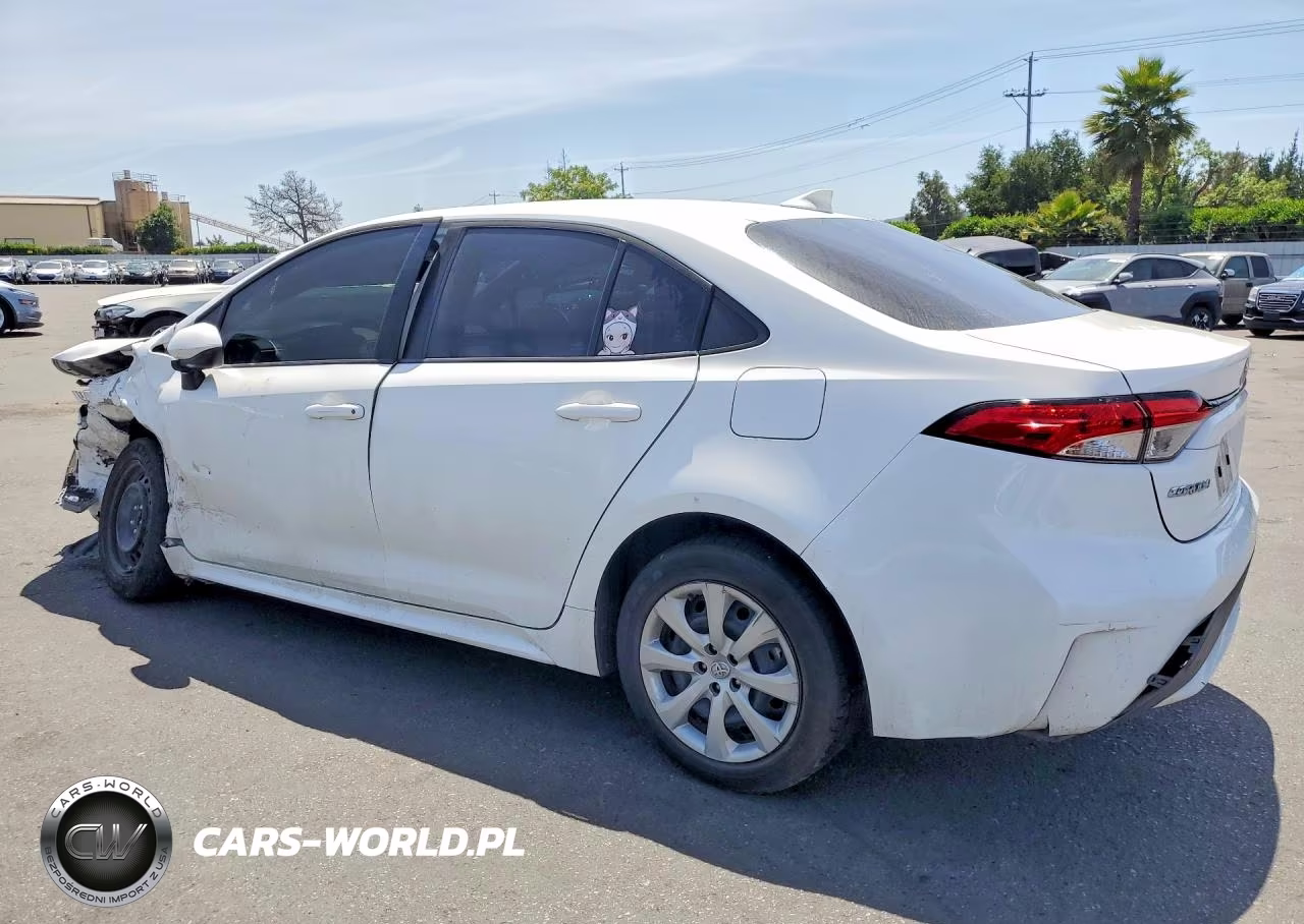 2020 Toyota Corolla Le VIN:5YFEPRAE7LP117617 - 2