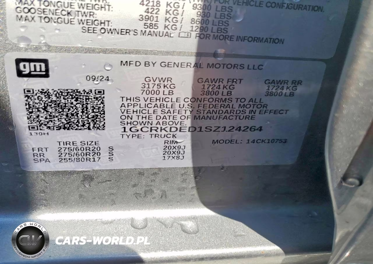 2025 Chevrolet Silverado K1500 Lt VIN:1GCRKDED1SZ124264 - 12