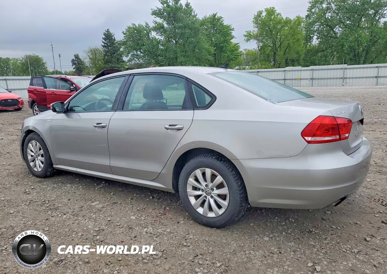 2014 Volkswagen Passat S VIN:1VWAT7A32EC085357 - 2