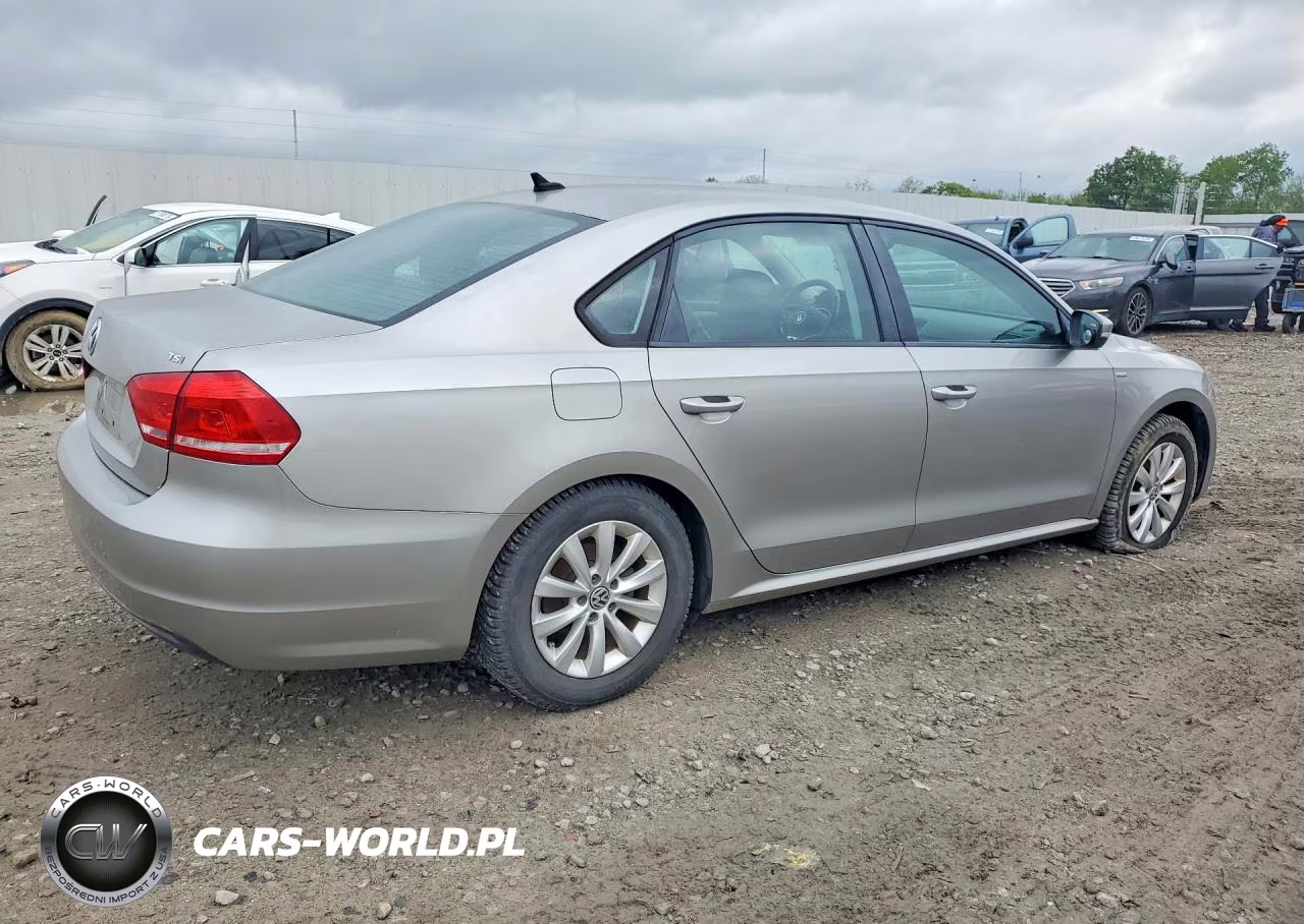 2014 Volkswagen Passat S VIN:1VWAT7A32EC085357 - 3