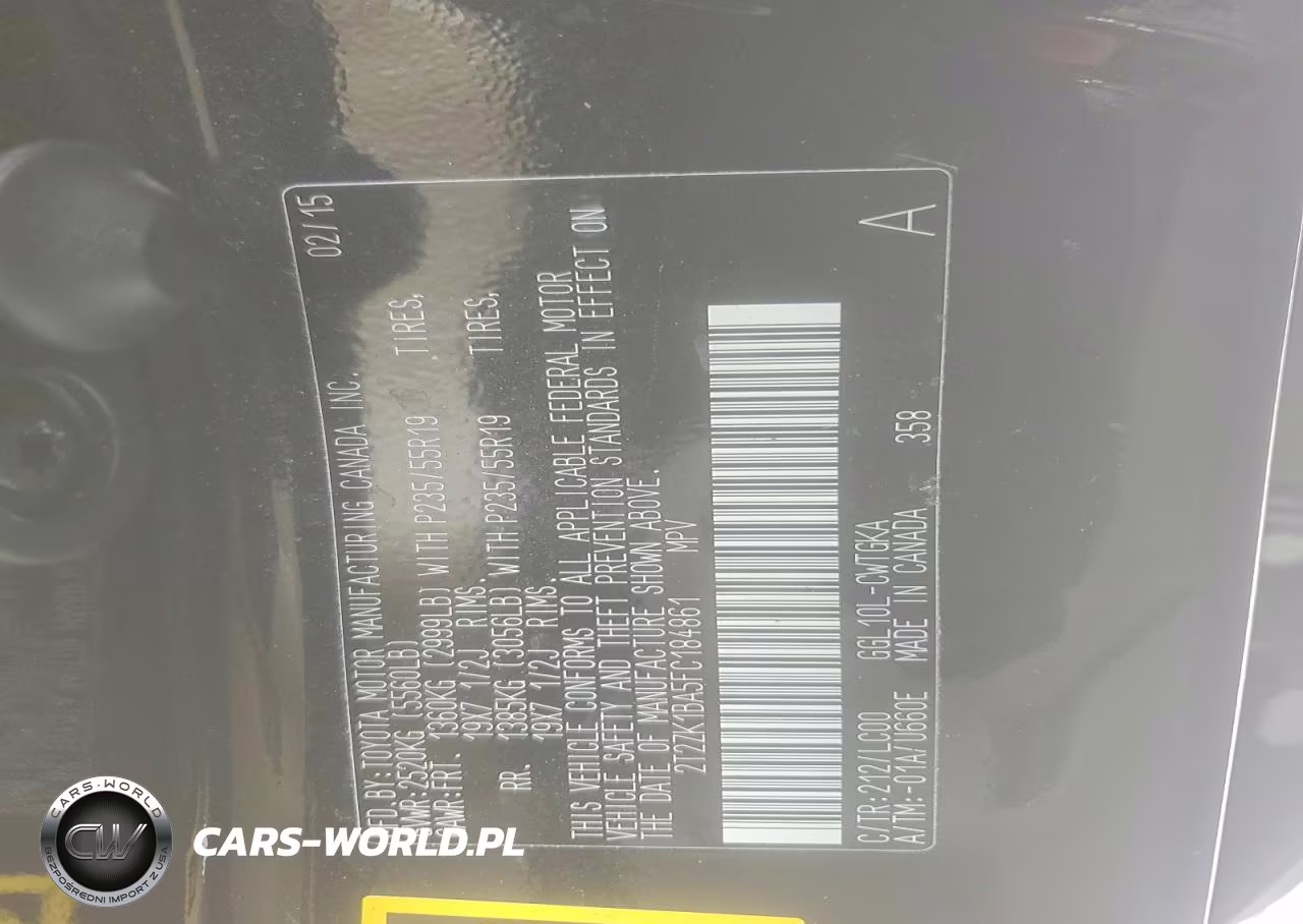 2015 Lexus Rx 350 VIN:2T2ZK1BA5FC184861 - 14