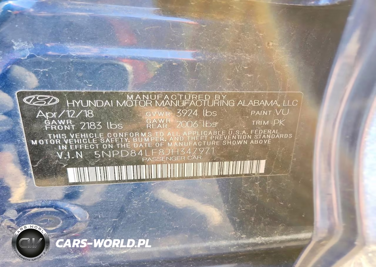2018 Hyundai Elantra Value Edition VIN:5NPD84LF8JH347971 - 12