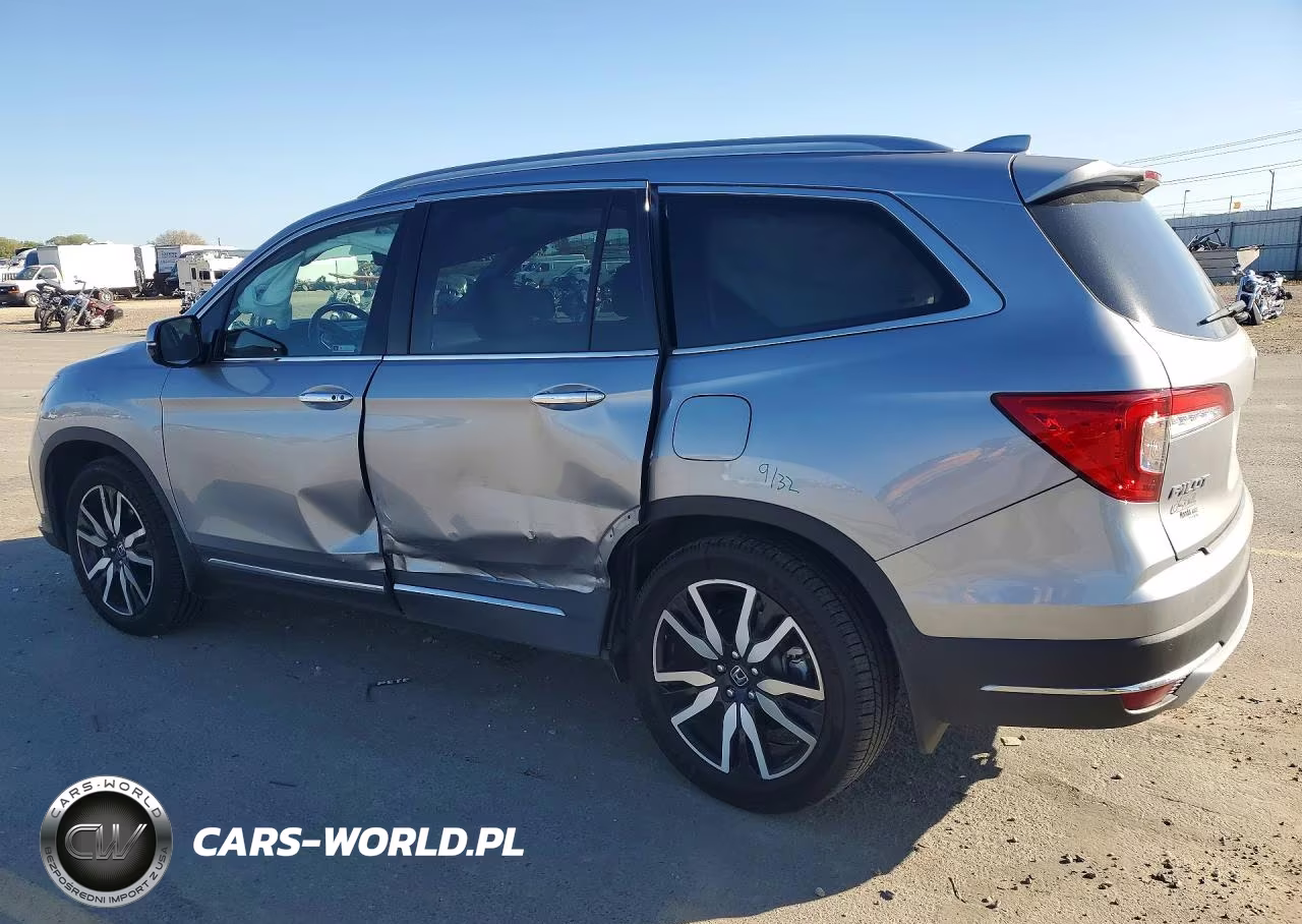 2022 Honda Pilot Elite VIN:5FNYF6H0XNB024162 - 2