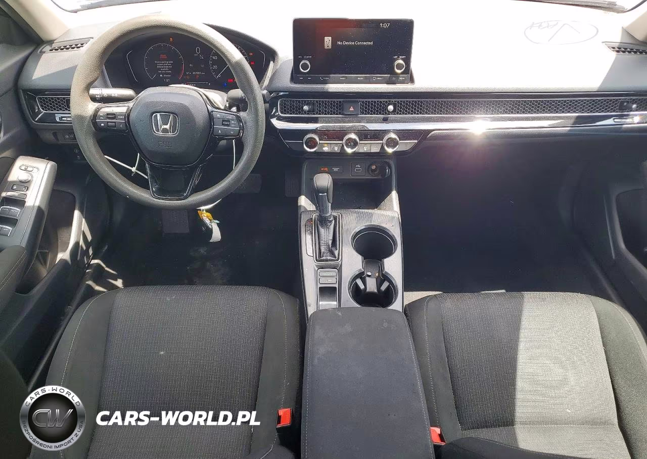 2022 Honda Civic Lx VIN:2HGFE2F20NH564042 - 8