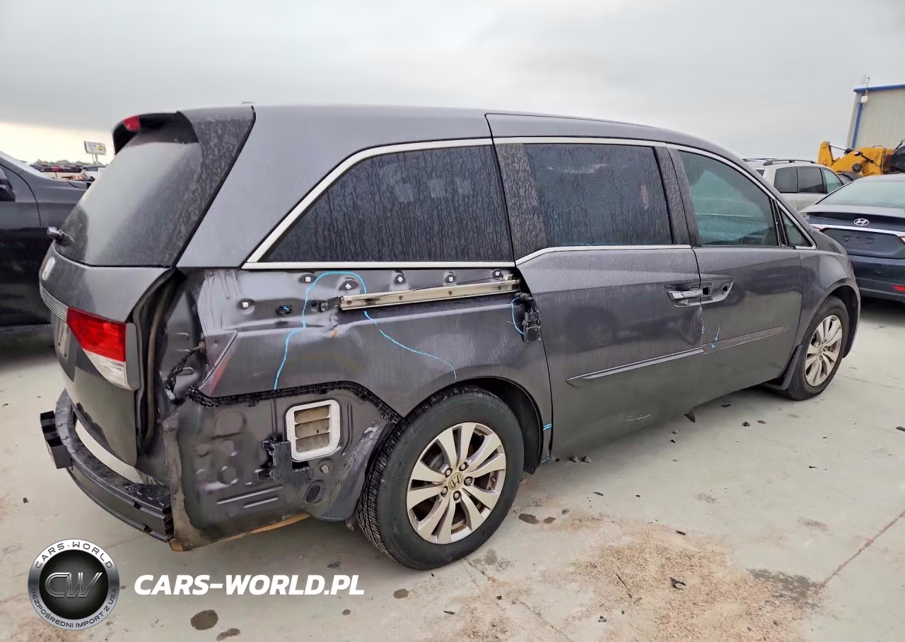 2015 Honda Odyssey Exl VIN:5FNRL5H67FB058279 - 3
