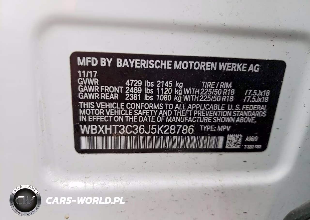 2018 BMW X1 xDrive28I VIN:WBXHT3C36J5K28786 - 13