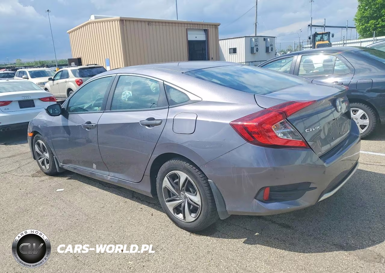2021 Honda Civic Lx VIN:19XFC2F63ME001665 - 2