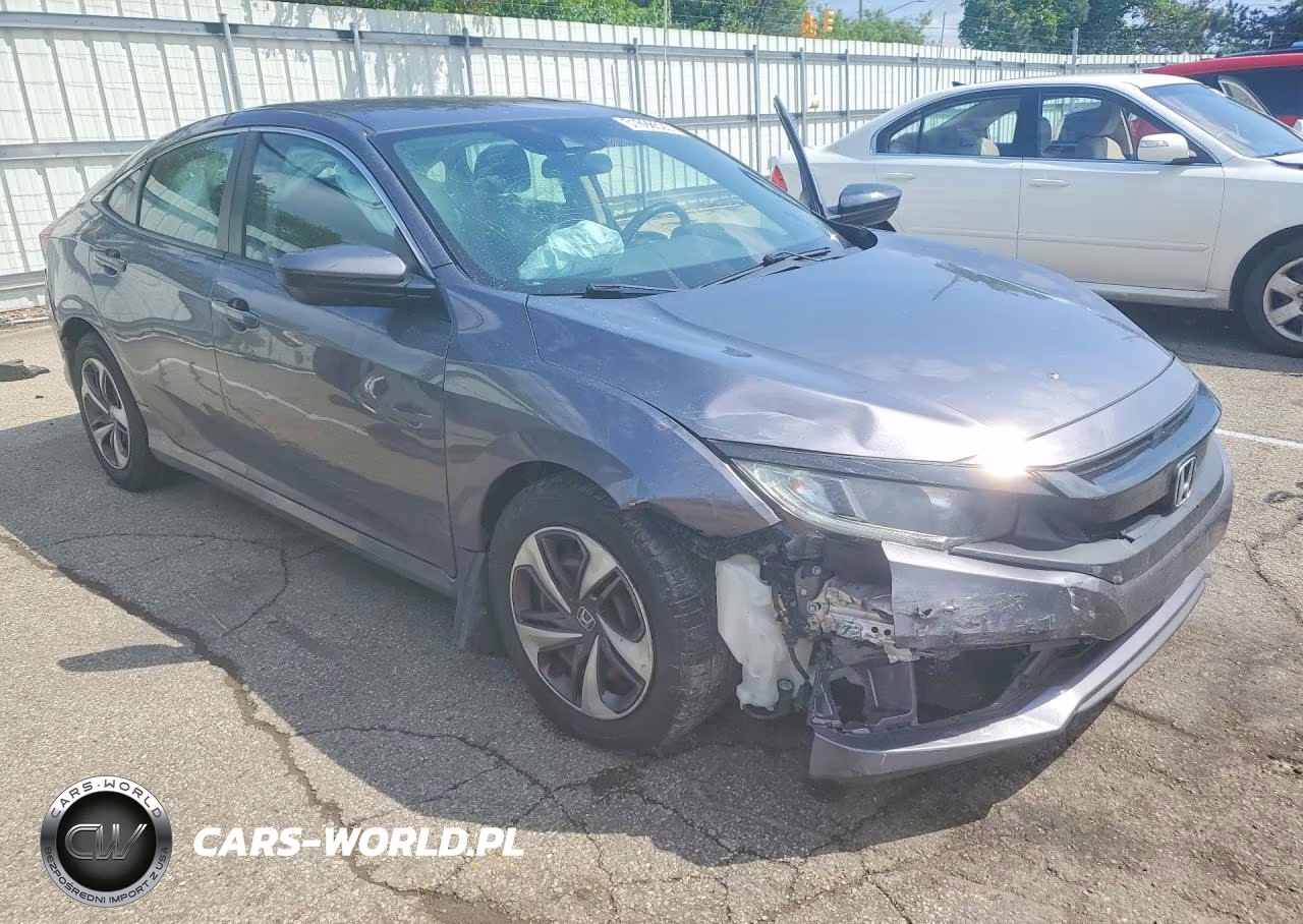 2021 Honda Civic Lx VIN:19XFC2F63ME001665 - 4