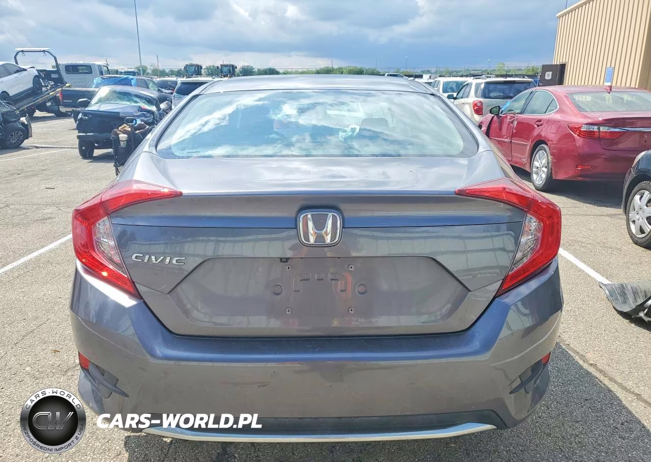 2021 Honda Civic Lx VIN:19XFC2F63ME001665 - 6