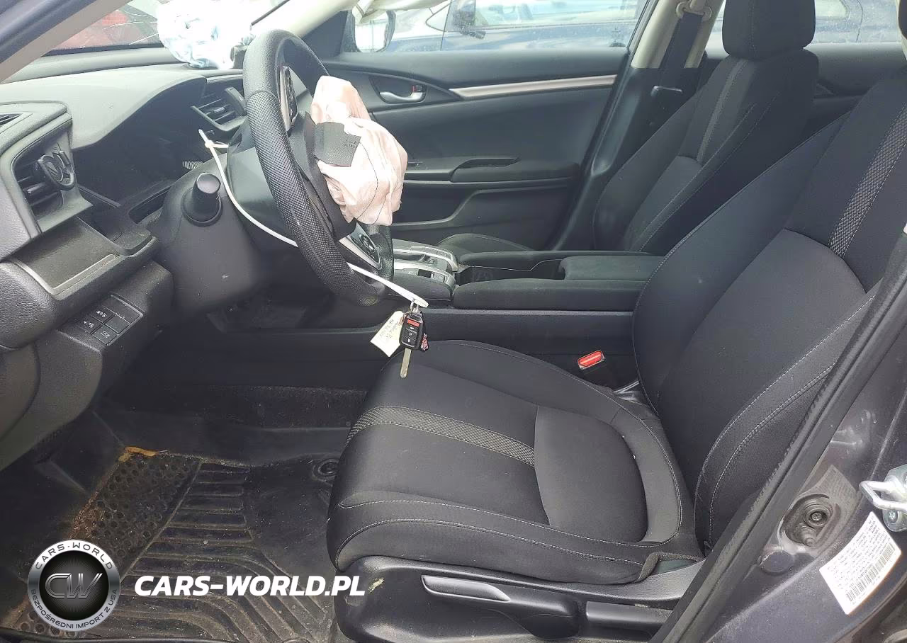 2021 Honda Civic Lx VIN:19XFC2F63ME001665 - 7