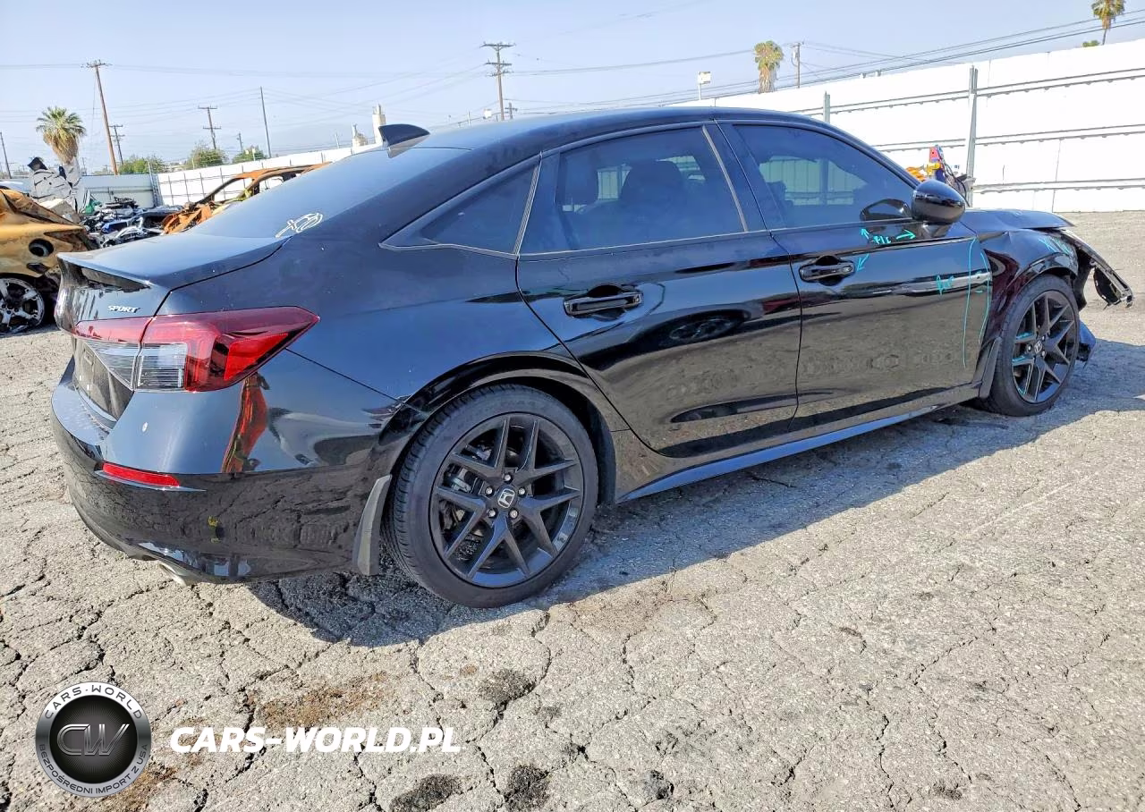 2025 Honda Civic Sport VIN:2HGFE2F56SH592935 - 3