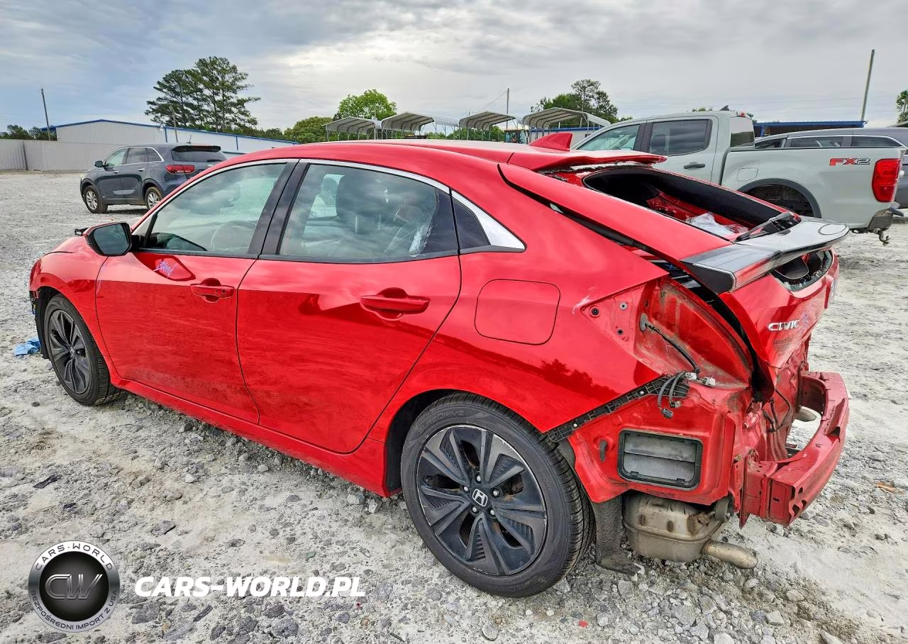 2019 Honda Civic Exl VIN:SHHFK7H87KU405735 - 2