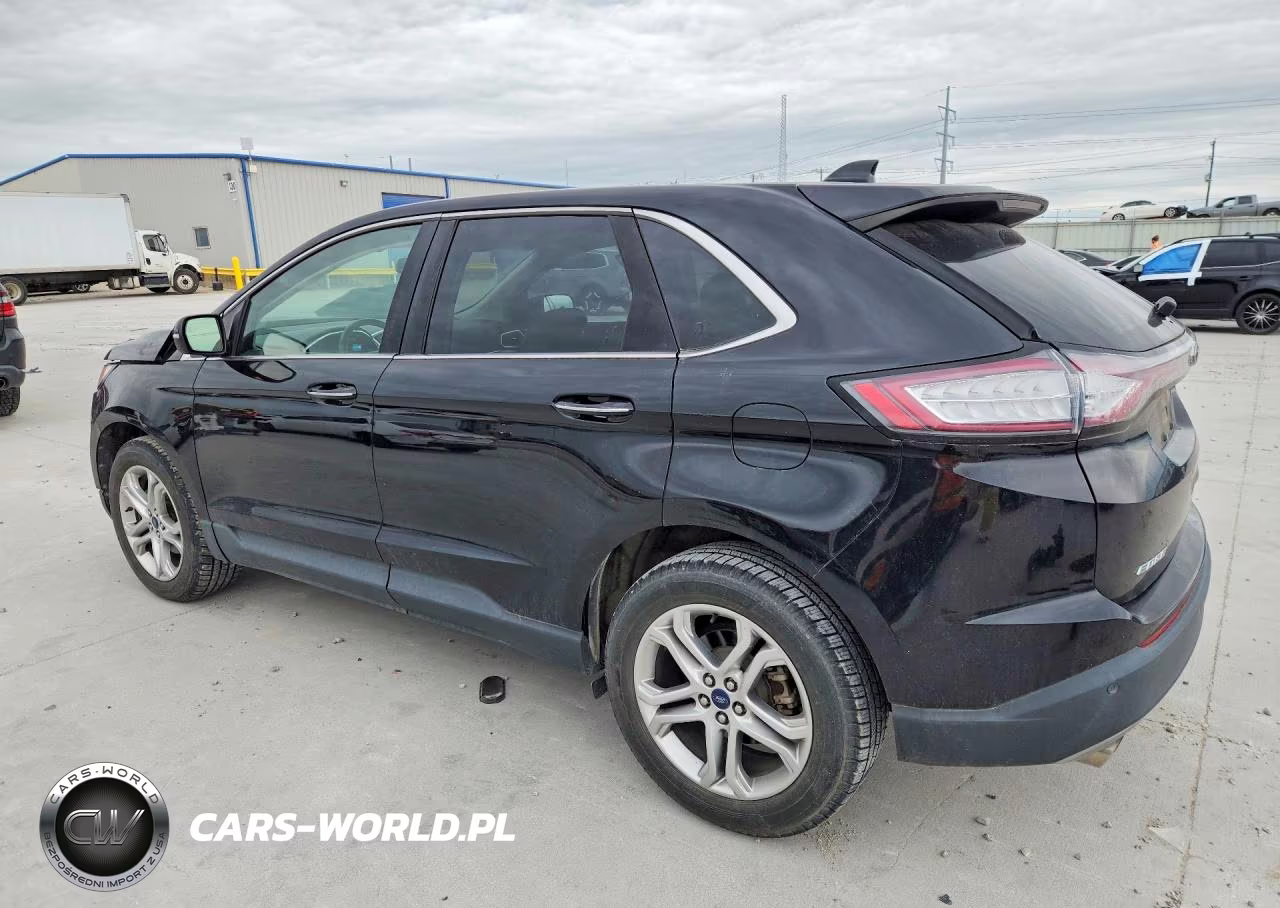 2017 Ford Edge Titanium VIN:2FMPK3K99HBC04615 - 2