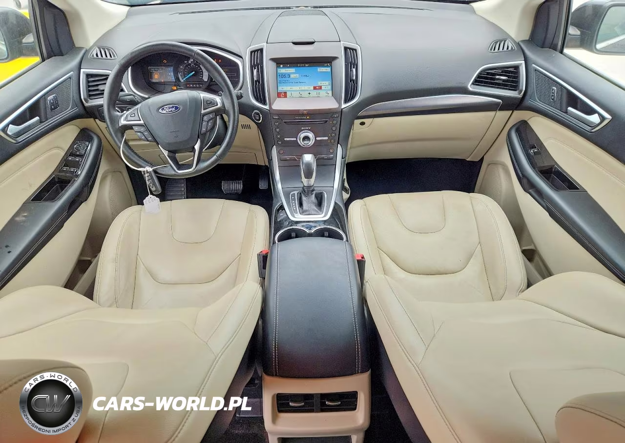 2017 Ford Edge Titanium VIN:2FMPK3K99HBC04615 - 8