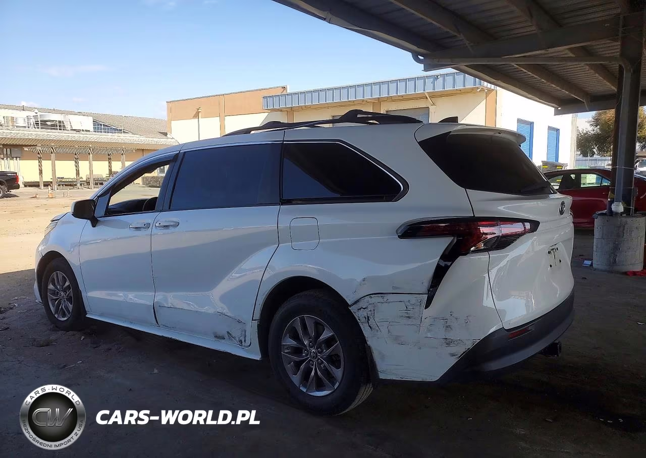 2021 Toyota Sienna Le VIN:5TDBRKECXMS040263 - 2