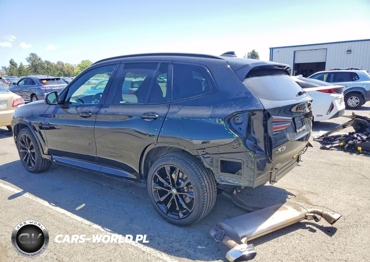 2022 BMW X3 Sdrive30I VIN:5UX43DP00N9K29639 - 2